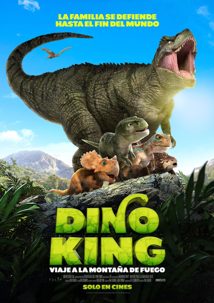 Movie poster for Dino King 2019